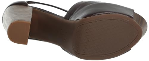 Jessica Simpson Women's Dany T-Strap Platform Sandal Wedge, Ganache, 12