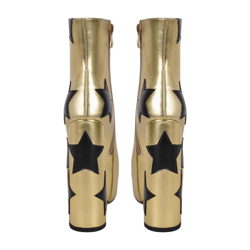 Gold Star onlymakerheels Go Go Boots