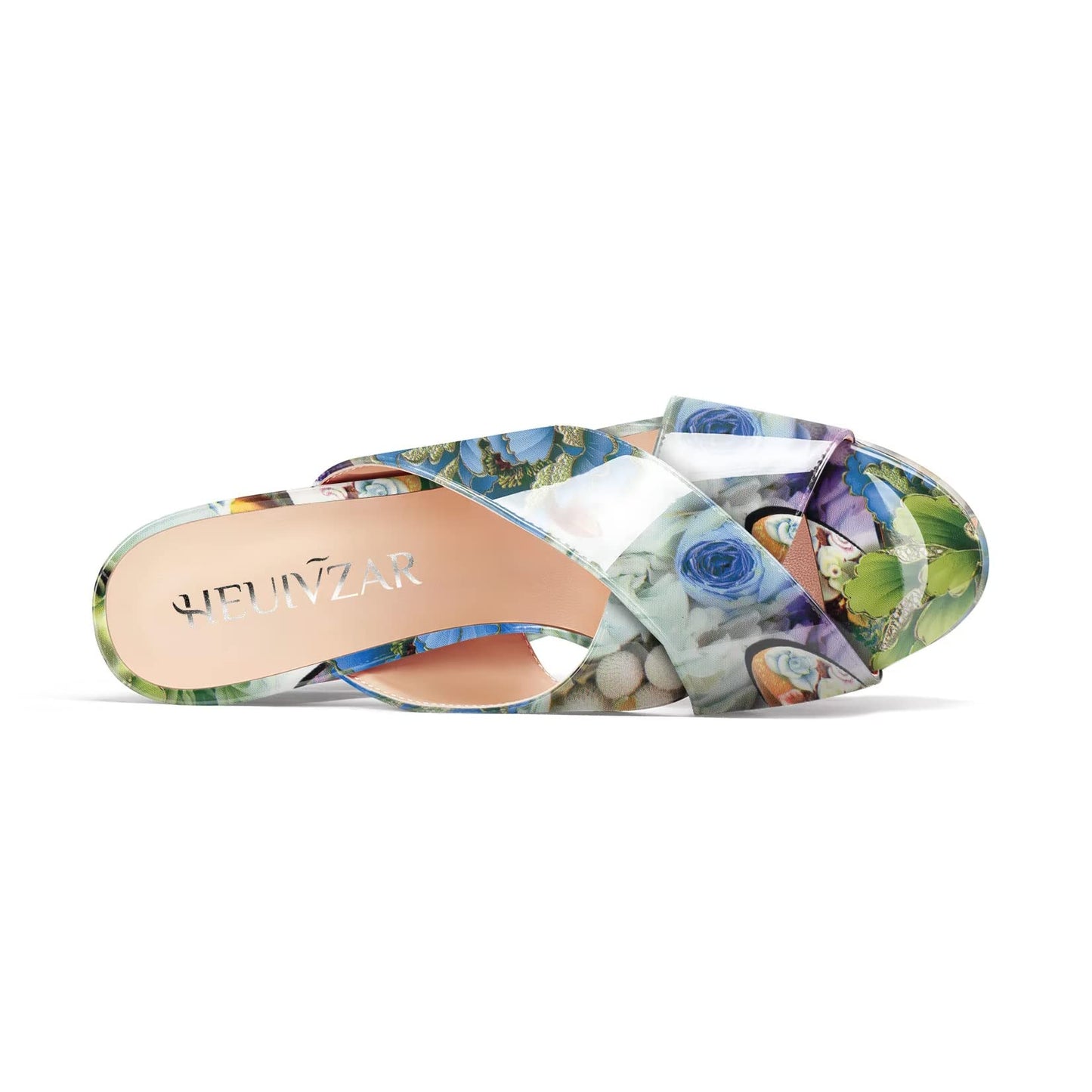 HEUIVZAR Women High Chunky Block Platform Heel
