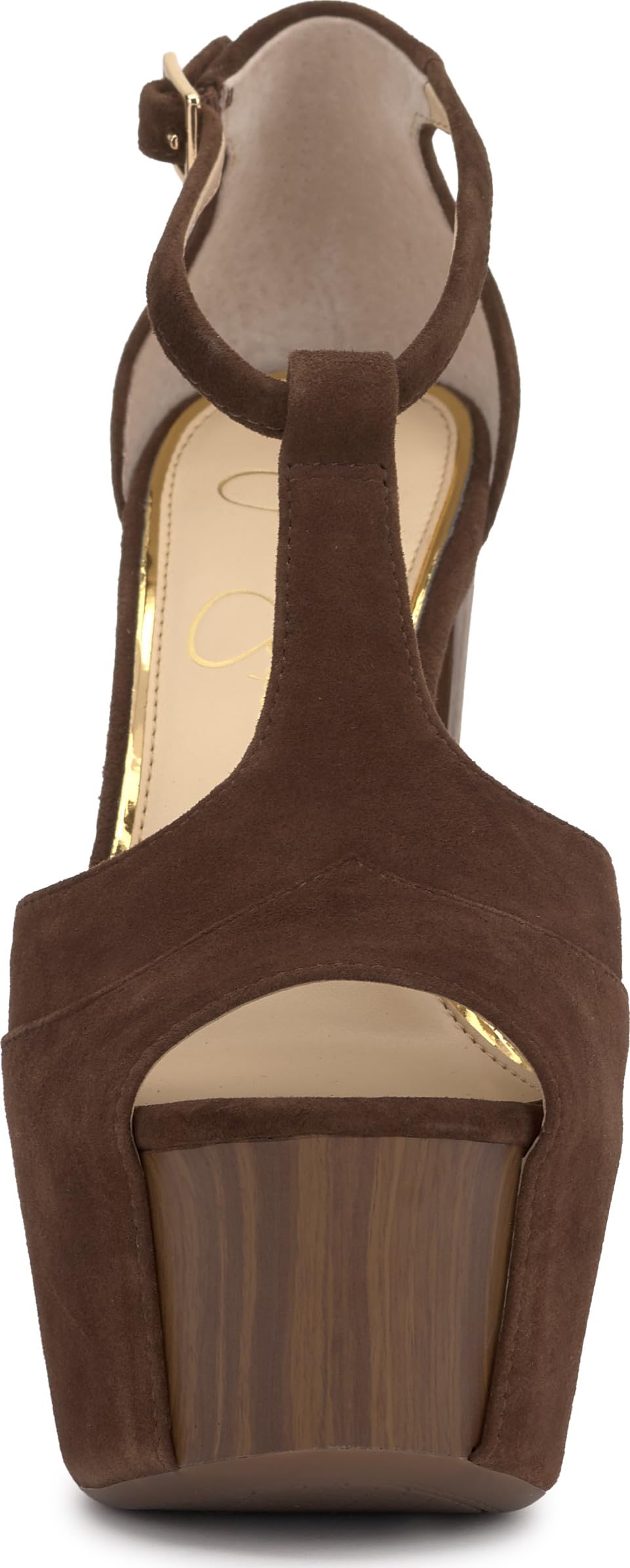 Jessica Simpson Women's Dany Sandal-Platform, Walnut, 11