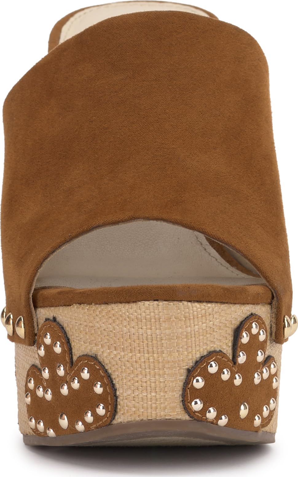 Jessica Simpson Women's Shelbie Platform Sandal, Tuscan Tan Supreme Microsuede, 7.5