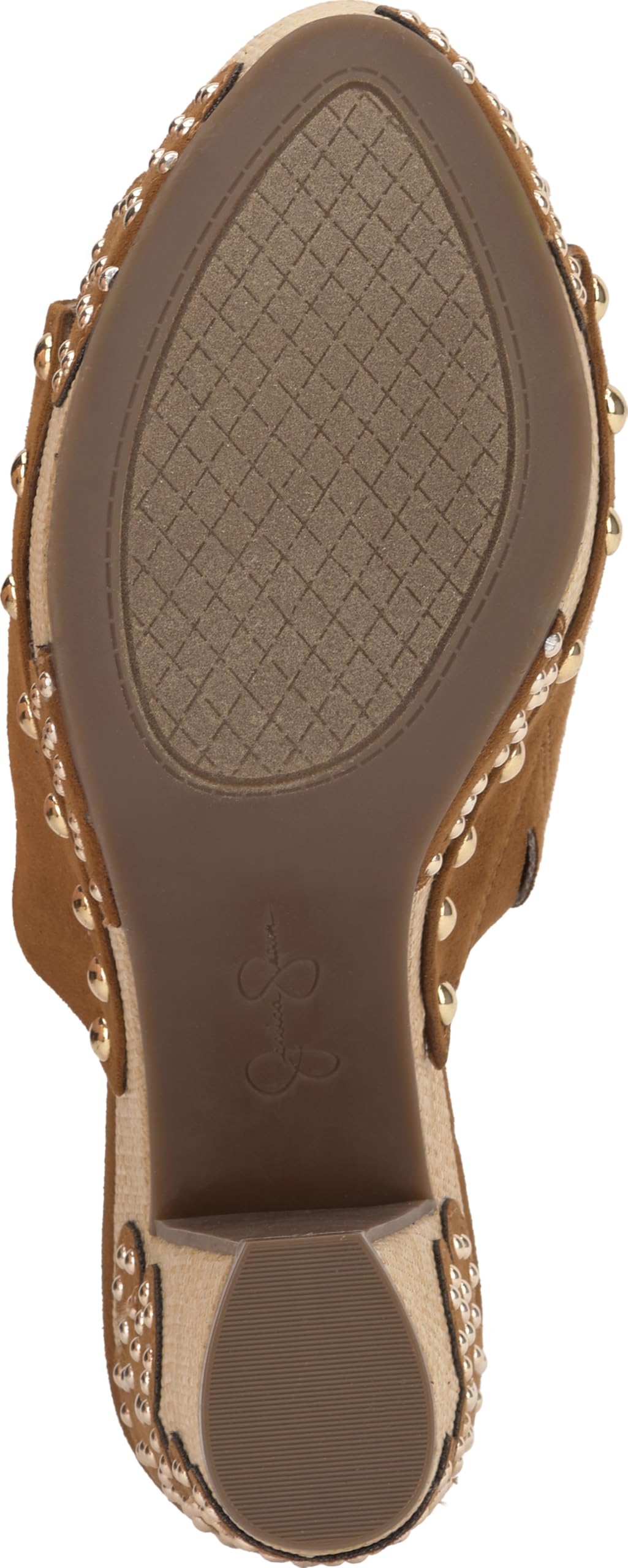 Jessica Simpson Women's Shelbie Platform Sandal, Tuscan Tan Supreme Microsuede, 7.5