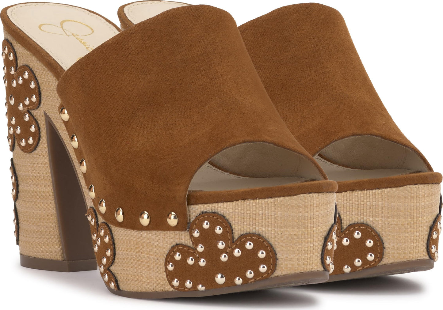 Jessica Simpson Women's Shelbie Platform Sandal, Tuscan Tan Supreme Microsuede, 7.5