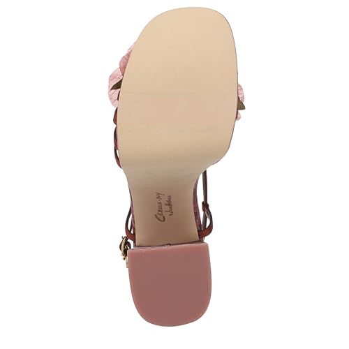 Circus NY By Sam Edelman Women's Siena Flower Heeled Sandal, Spiced Merlot Multi, 7