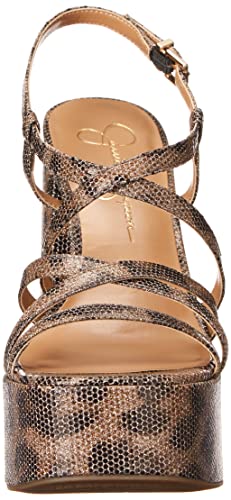 Chettah Print Jessica Simpson womens Salih Block Heel