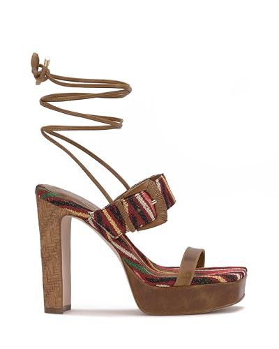 Jessica Simpson Women's CAELIA Sandal-Platform, Warm Multi