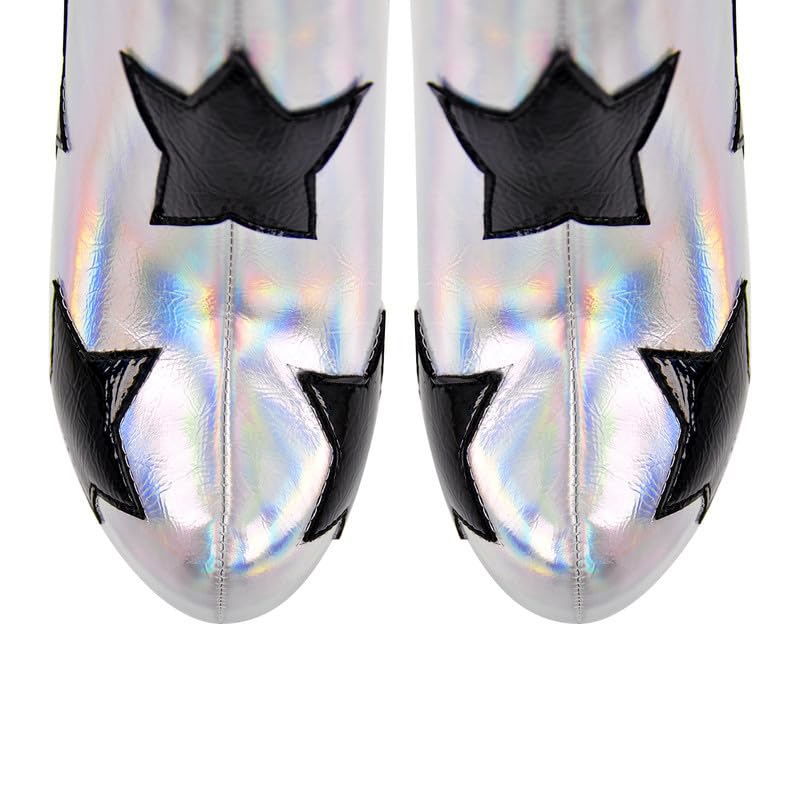 Silver Star onlymakerheels Go Go Boots