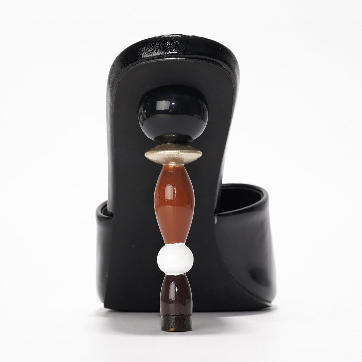 Cape Robbin Women's High Heels - Dressy Heeled Sandals for Women - Slip On Mules with Square Toe (Hermione) Black