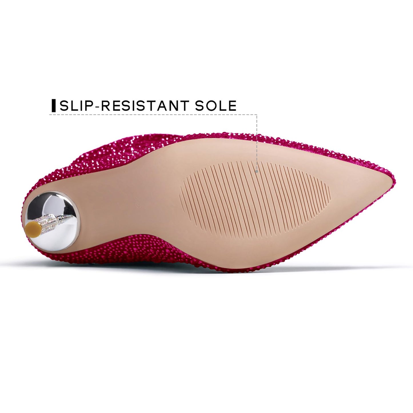 Women's Fuchsia Denim Mid Calf Boots sparkly Rhinestone Stiletto Heel Boots Western Wide Calf Short Cowboy Boots Sexy Pointed Toe dress Party Boots