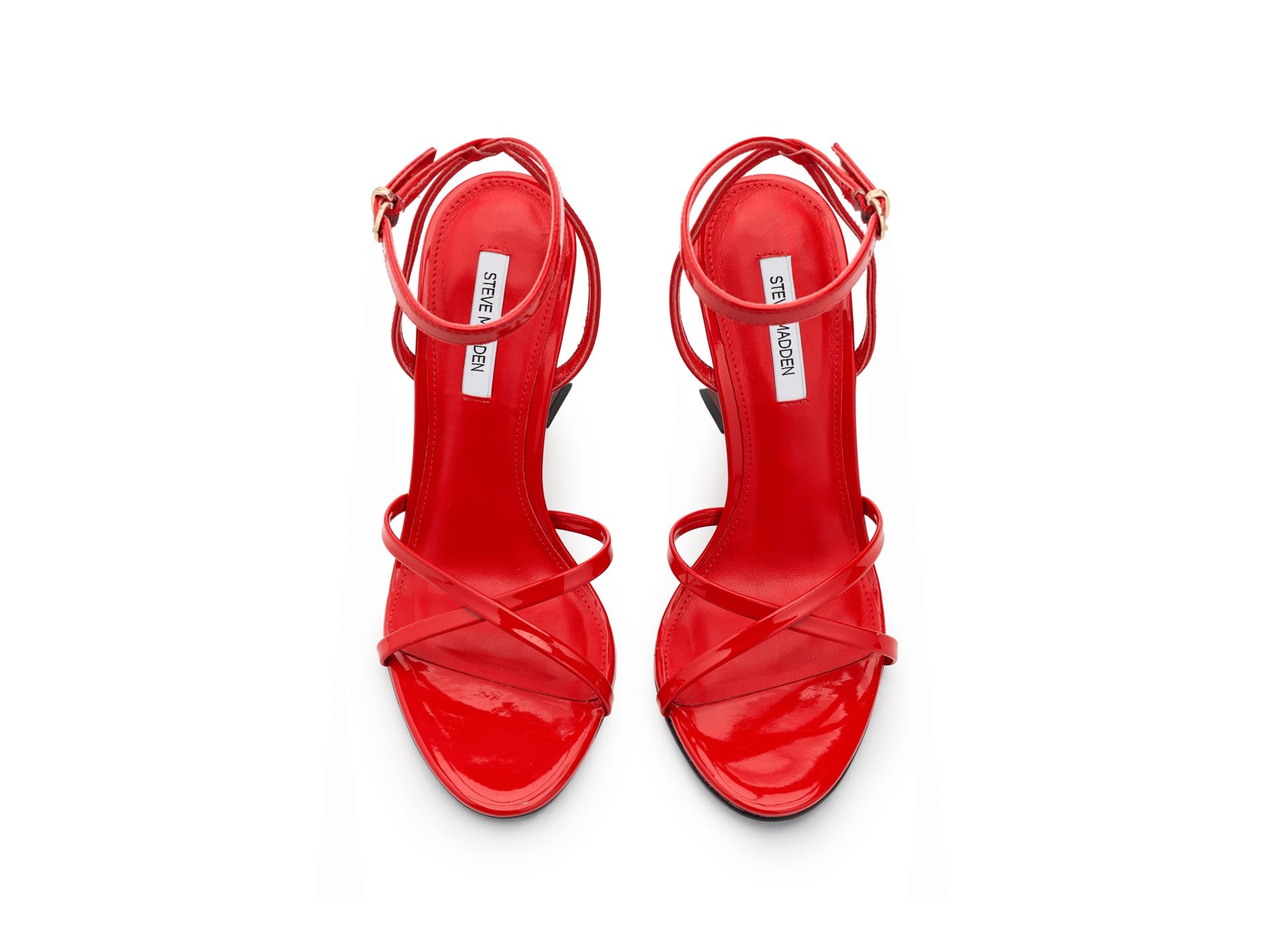 Steve Madden Womens Layers Red Patent 6.5 M
