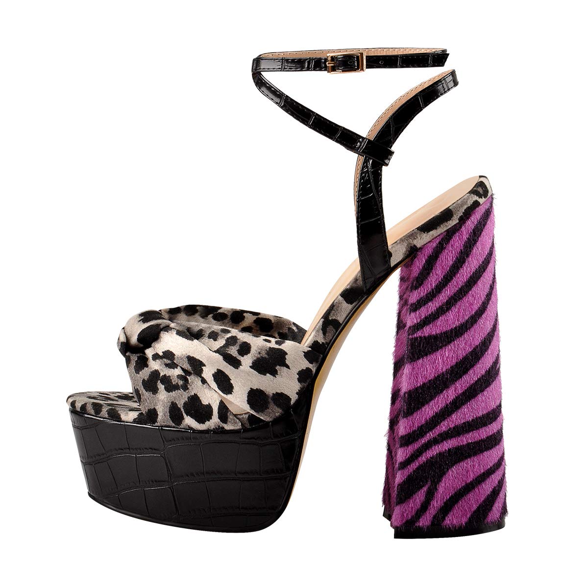 Multi Animal Printed onlymakerheels Womens Platform Heels