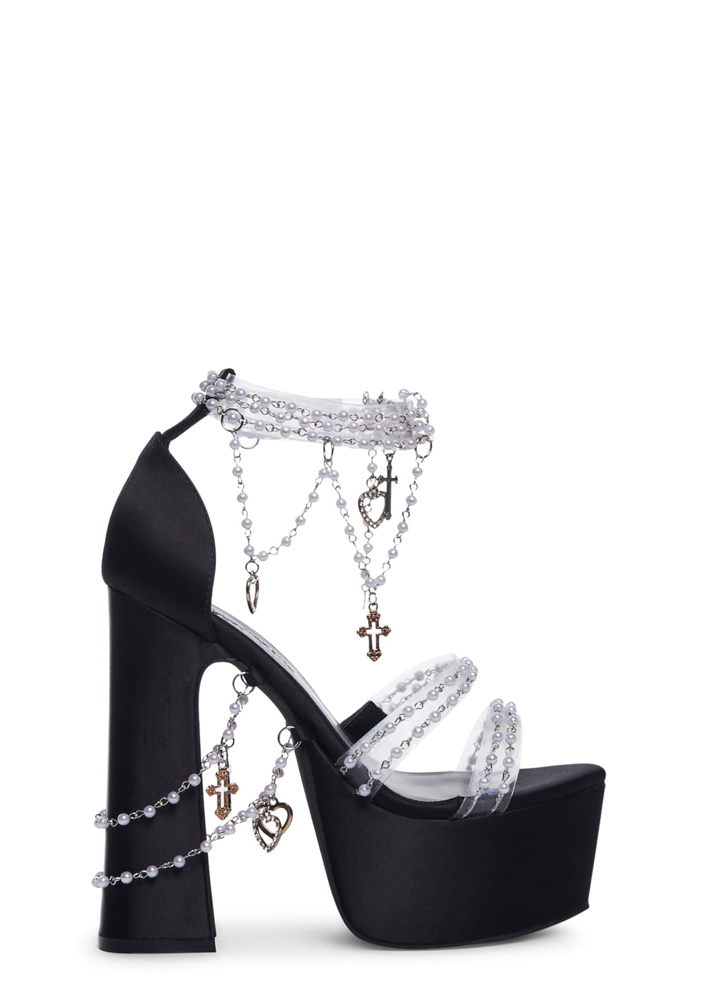 Black Holy Revelation Platform Heels