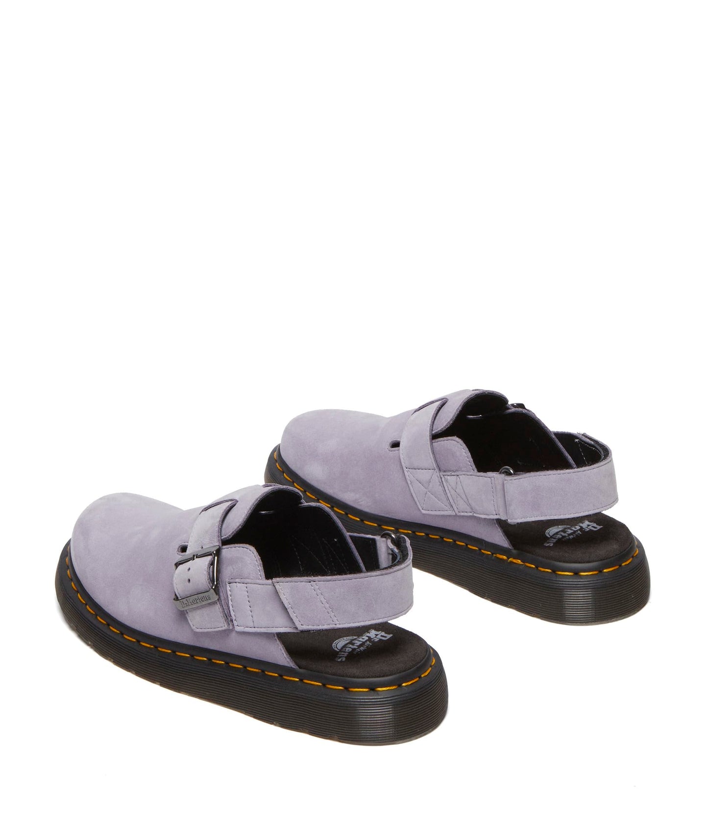 Dr. Martens Men's Jorge II Leather Slingback Mules, Lavender Frost, 13