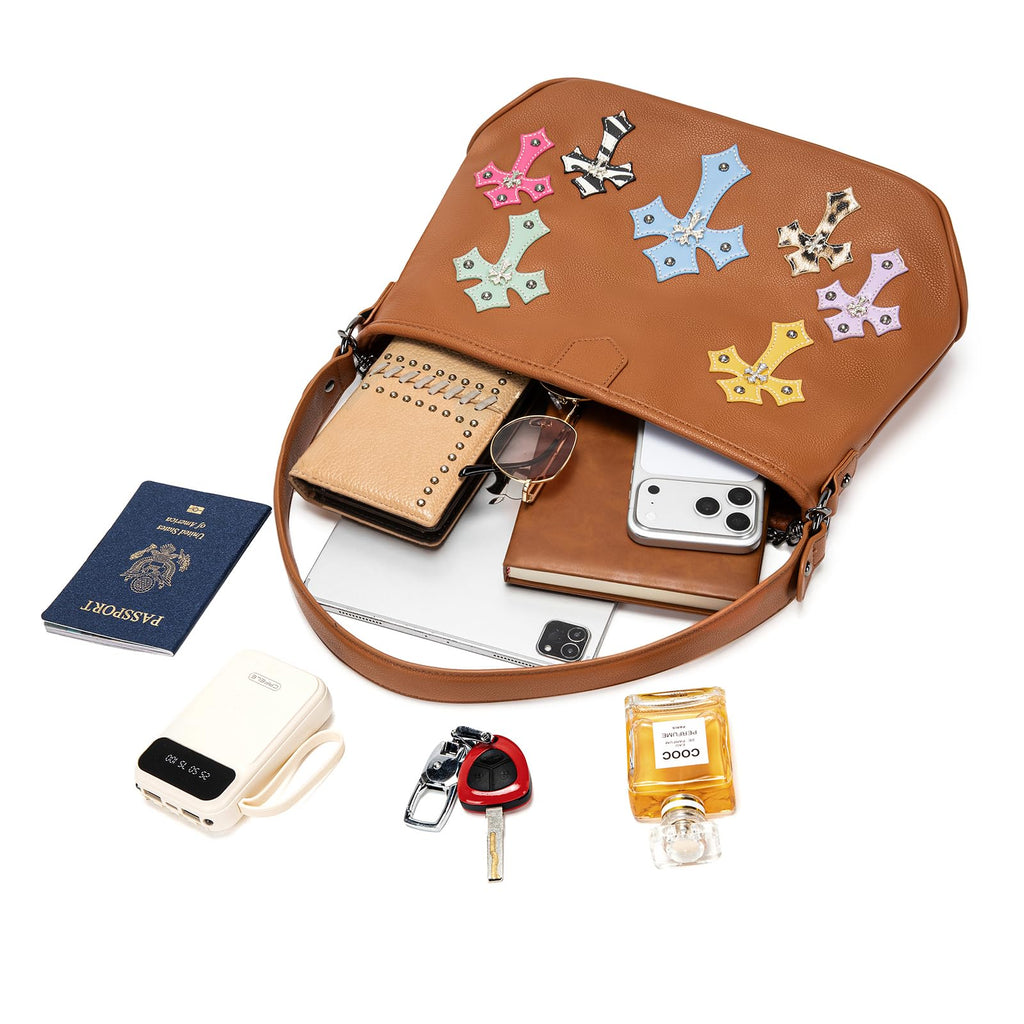 Shoulder Bag for Women Cute Hobo Purses and Handbags Retro Clutch Underarm Purse Y2K Bag