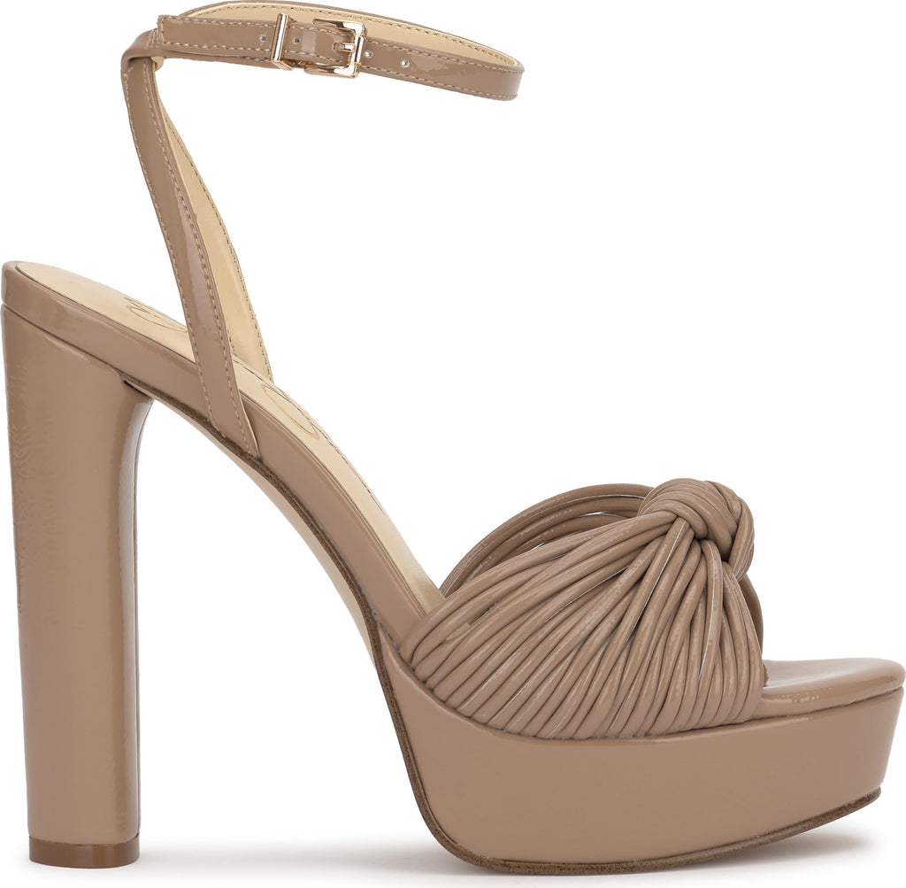 Jessica Simpson Women's Immie Platform Sandal, Chai Latte, 12