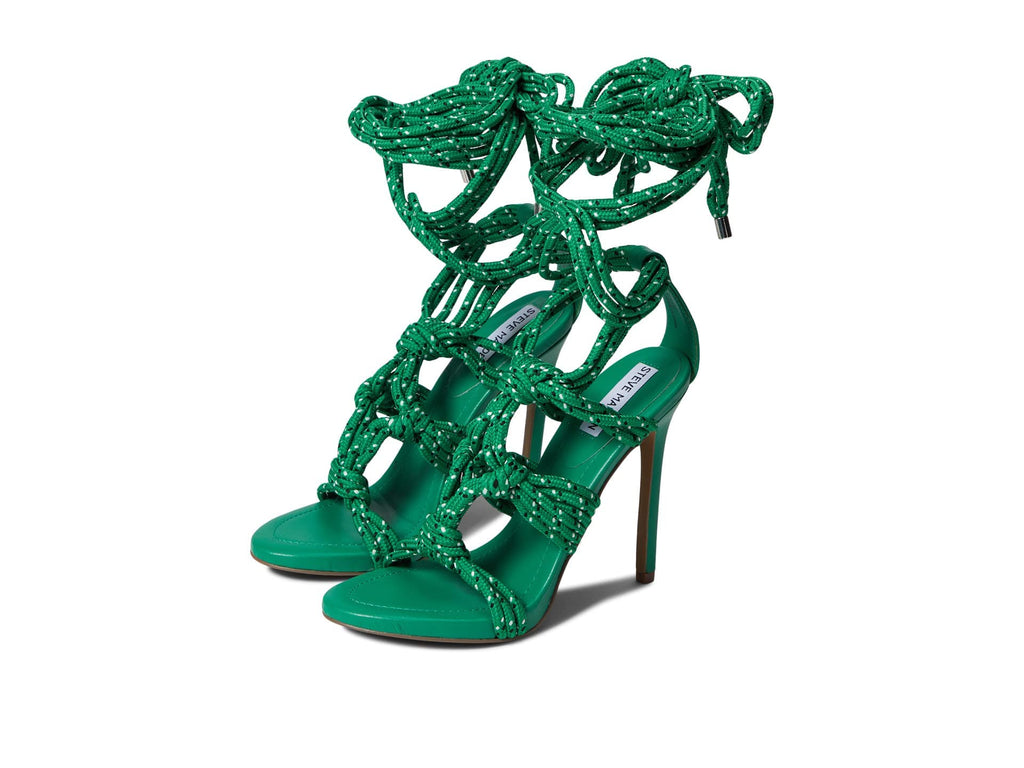 Steve Madden Women's FIORE, GREEN MULTI, 7