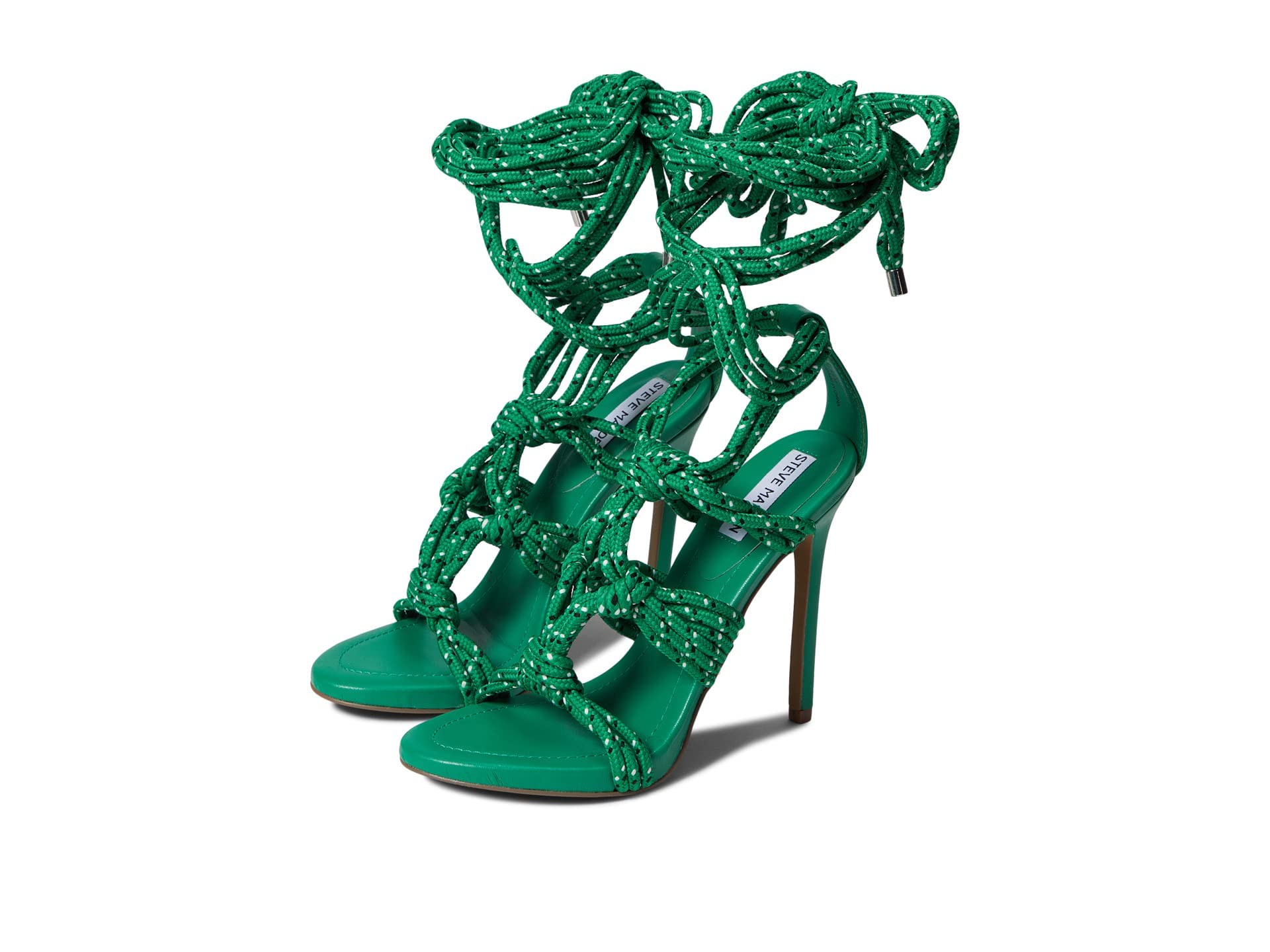 Steve Madden Women's FIORE, GREEN MULTI, 7