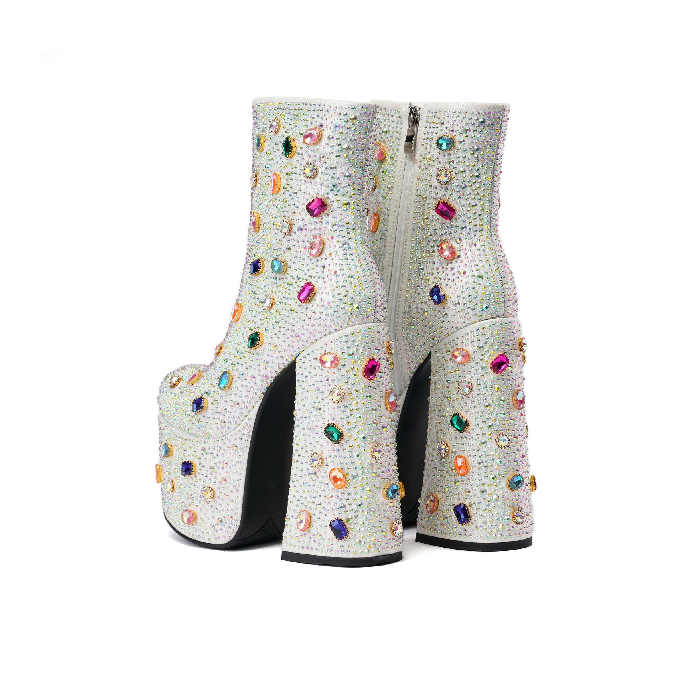 White Tsrenlmln Mid Ankle Boot
