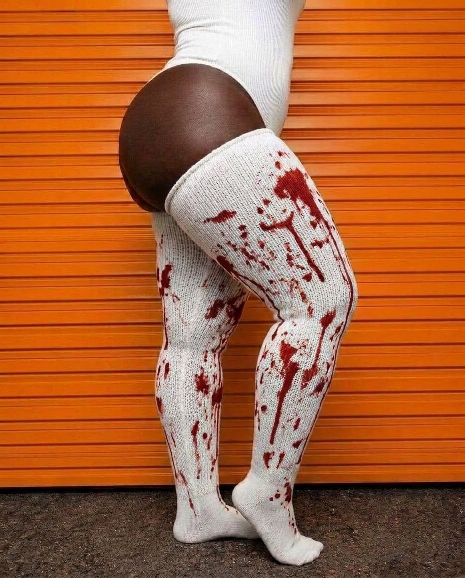 Stained Halloween Socks